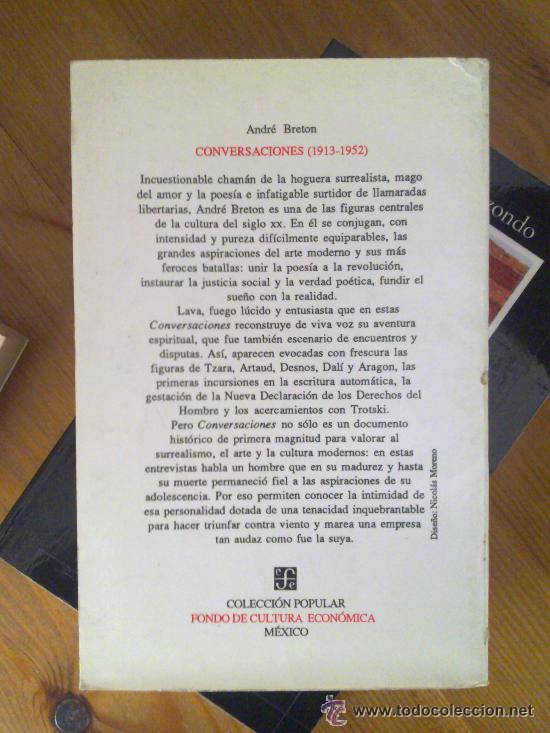 Libros de segunda mano: Conversaciones (1913 - 1952) - Andr&eacute; Breton - Foto 6