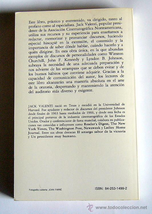 Libros de segunda mano: APRENDA A HABLAR EN PUBLICO - JACK VALENTI - Foto 2