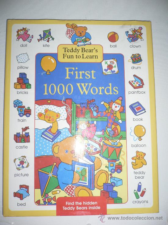 Libros de segunda mano: LIBRO INFANTIL INGLES FIRST 1000 WORDS - Foto 1