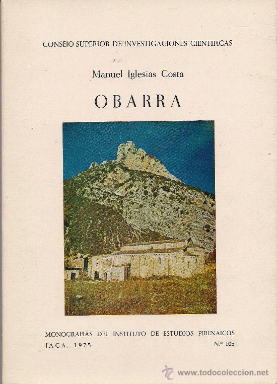 Libros de segunda mano: OBARRA, de Miguel IGLESIAS COSTA - Foto 1