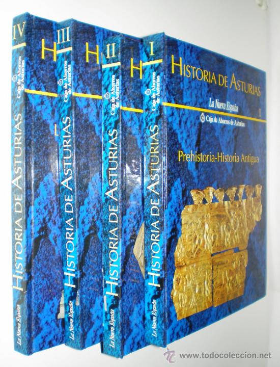 Libros de segunda mano: HISTORIA DE ASTURIAS - 4 VOLUMENES (OBRA COMPLETA). - Foto 1