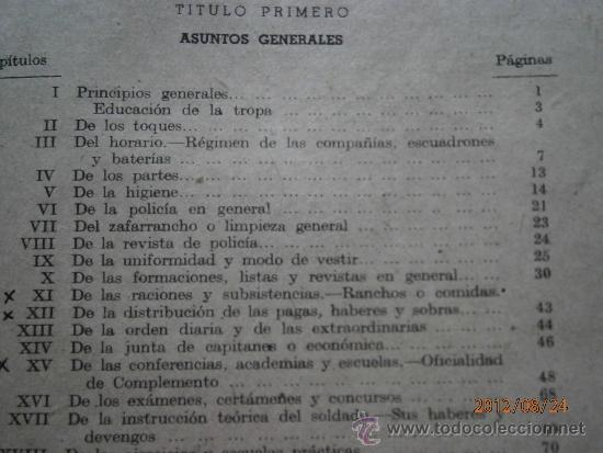 Libros de segunda mano: R&eacute;gimen interior. A&ntilde;o 1947, 397 p&aacute;ginas. - Foto 2