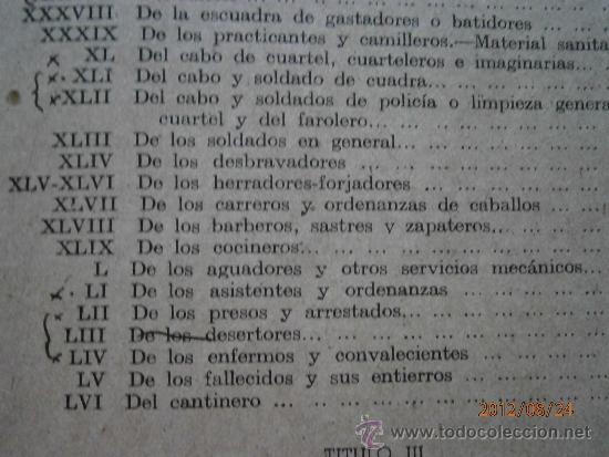Libros de segunda mano: R&eacute;gimen interior. A&ntilde;o 1947, 397 p&aacute;ginas. - Foto 4