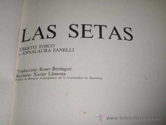 Libros de segunda mano: LAS SETAS - DOCUMENTAL EN COLOR - EDITORIAL TEIDE - INST. GEOGRAFICO DE AGOSTINI 1973 - Foto 4