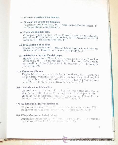 Libros de segunda mano: ABC  pr&aacute;ctico del hogar - Gertrud Oheim - Circulo de Lecturas 1.966 - Foto 6