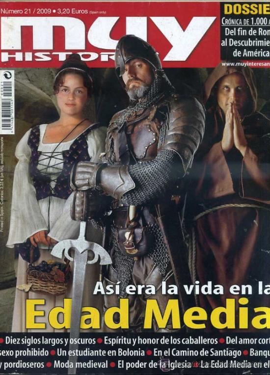 Libros de segunda mano: MUY HISTORIA N&ordm;21 : LA VIDA EN LA EDAD MEDIA (2009) - Foto 1