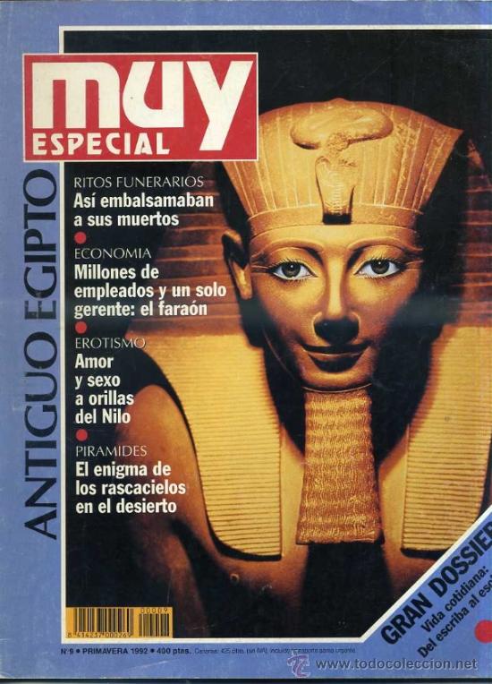 Libros de segunda mano: MUY ESPECIAL N&ordm;9 : ANTIGUO EGIPTO (1992)