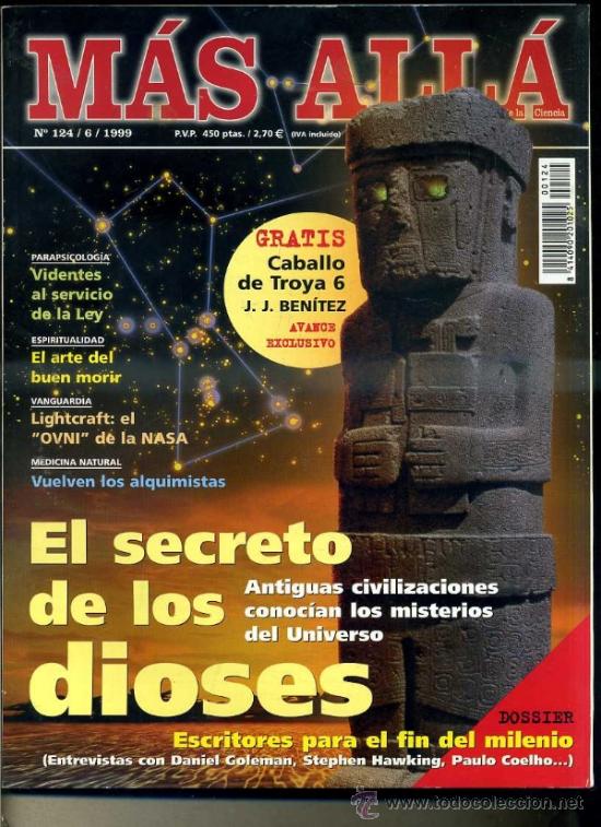 Libros de segunda mano: MAS ALL&Aacute; N&ordm; 124 : EL SECRETO DE LOS DIOSES (1999) - Foto 1