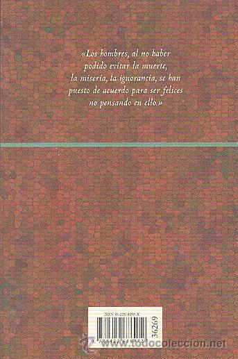 Libros de segunda mano: BLAISE PASCAL / PENSAMIENTOS . C&Iacute;RCULO DE LECTORES . A ESTRENAR . * AFORISMOS * - Foto 2