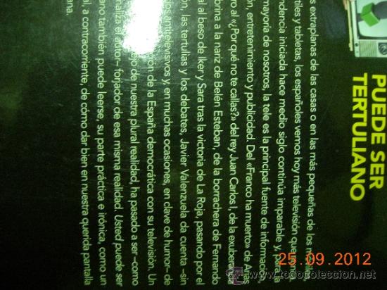 Libros de segunda mano: Usted puede ser tertuliano de Javier Valenzuela - Foto 2