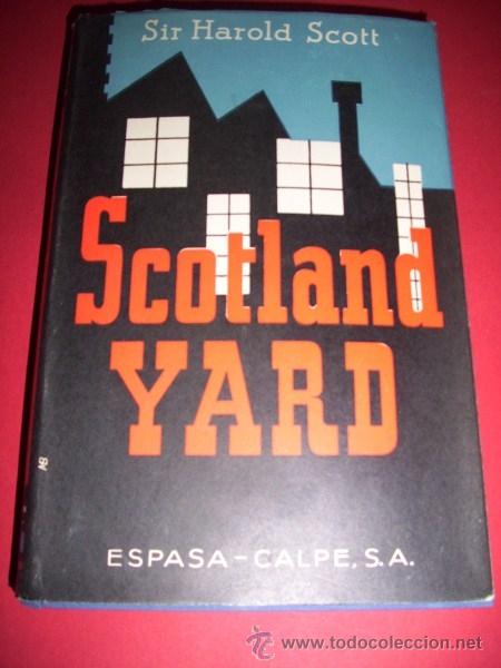 Libros de segunda mano: SCOTT, Harold - Scotland Yard - Foto 1