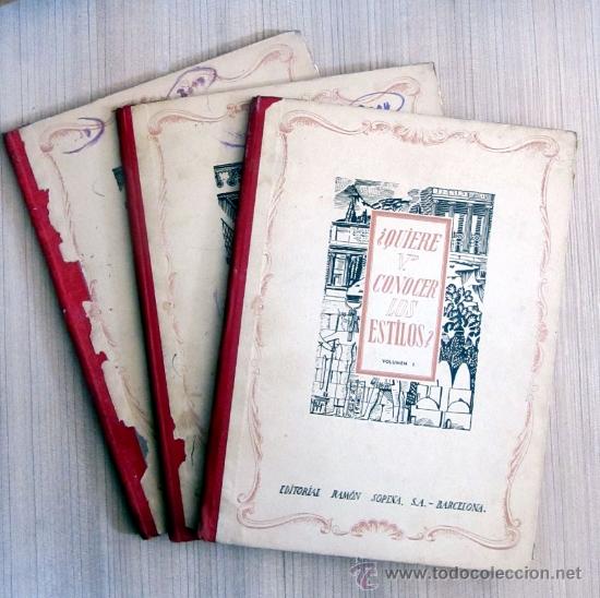 Libros de segunda mano: &iquest;QUIERE V. CONOCER LOS ESTILOS? - Foto 1