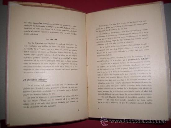 Libros de segunda mano: GASC&Oacute;N DE GOTOR, A. - El arte en el templo del Pilar - Foto 3