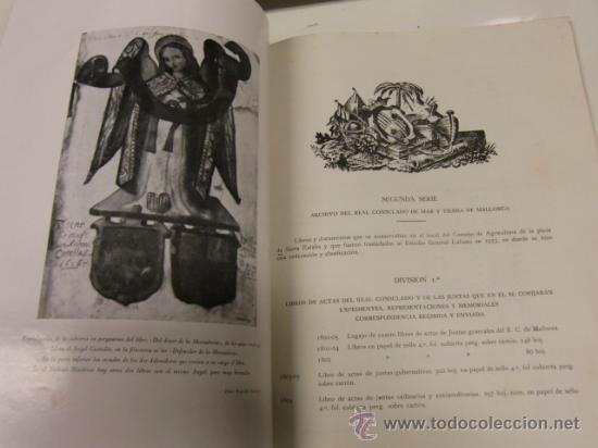 Libros de segunda mano: Libro de Mallorca. Cat&aacute;logo de libros y documentos del colegio de la Mercader&iacute;a y del Consulado - Foto 5