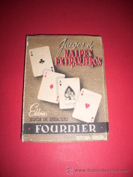 Libros de segunda mano: JUEGOS de naipes extranjeros - Foto 1