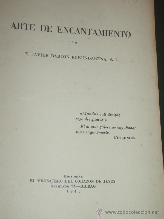 Libros de segunda mano: Libro de Magia: ARTE de ENCANTAMIENTO. - Foto 3