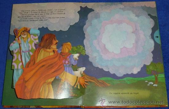 Libros de segunda mano: El nacimiento de Jesus - Un libro m&aacute;gico - Norma (1982) - Foto 3