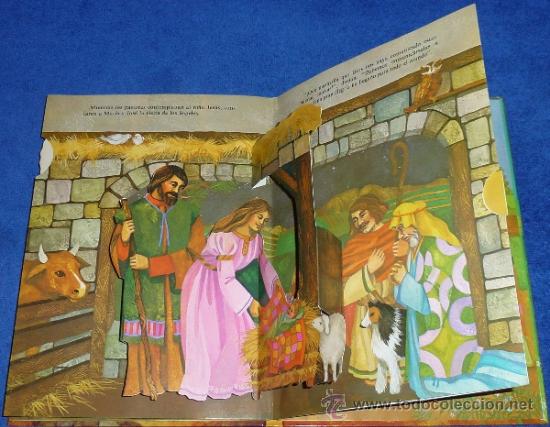 Libros de segunda mano: El nacimiento de Jesus - Un libro m&aacute;gico - Norma (1982) - Foto 7