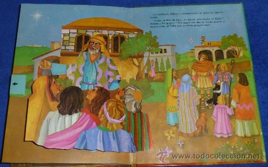 Libros de segunda mano: El nacimiento de Jesus - Un libro m&aacute;gico - Norma (1982) - Foto 8