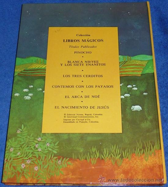 Libros de segunda mano: El nacimiento de Jesus - Un libro m&aacute;gico - Norma (1982) - Foto 10
