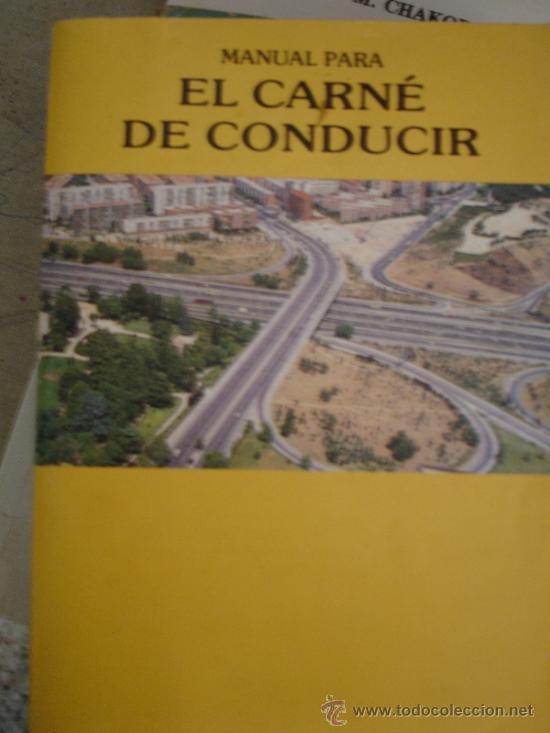 Libros de segunda mano: ANTIGUO LIBRO CARNET DE CONDUCIR 1989 - Foto 1