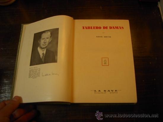 Libros de segunda mano: Nevil shute, Tablero de damas, Ed. La Nave - Foto 1