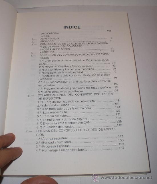 Libros de segunda mano: CONGRESO NACIONAL DE ESPIRITISMO - 1981 - Foto 2
