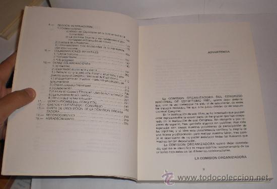Libros de segunda mano: CONGRESO NACIONAL DE ESPIRITISMO - 1981 - Foto 3
