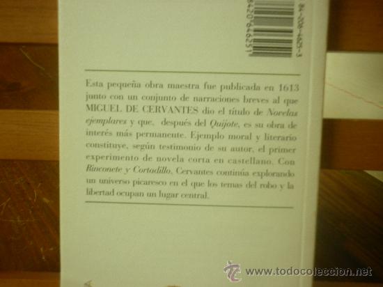 Libros de segunda mano: RINCONETE Y CORTADILLO (CERVANTES) - Foto 2