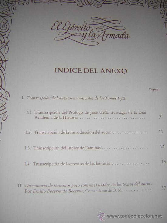 Libros de segunda mano: 1982 - MANUEL GIMENEZ Y GONZALEZ - EL EJERCITO Y LA ARMADA - GRAN FOLIO 169 L&Aacute;MINAS - Foto 12