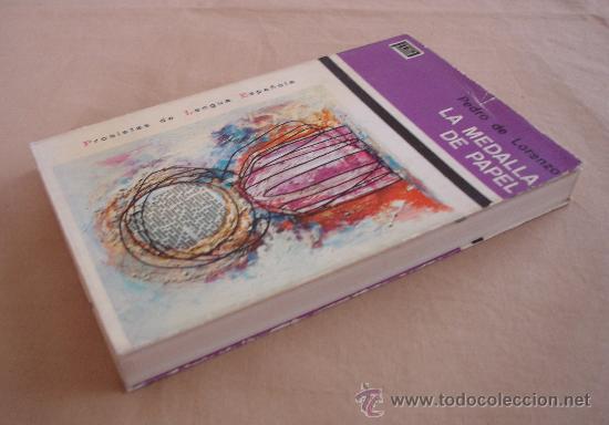 Libros de segunda mano: LA MEDALLA DE PAPEL - PEDRO DE LORENZO, 1970. - Foto 3