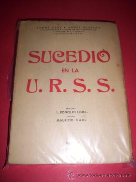 Libros de segunda mano: SUCEDI&Oacute; en la URSS / Sergio Kostineff&hellip; [et al.] - Foto 1