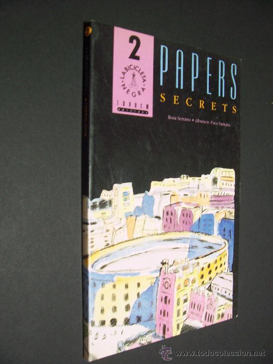 Libros de segunda mano: PAPERS SECRETS - ROSA SERRANO - T&Aacute;NDEM EDICIONS 1991 - VALENCI&Aacute; / CATAL&Aacute; - Foto 1