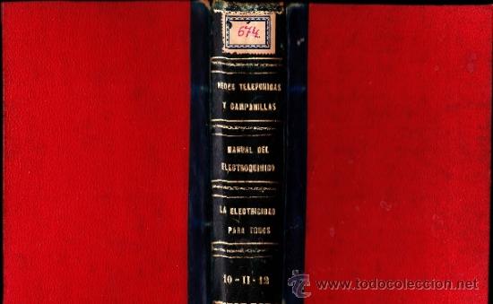 Libros de segunda mano: PEQUE&Ntilde;A ENCICLOPEDIA ELECTROMECANICA&middot;&middot;&middot; REDES TELEFONICAS Y CAMPANILLAS----N&ordm;S:10-11-12