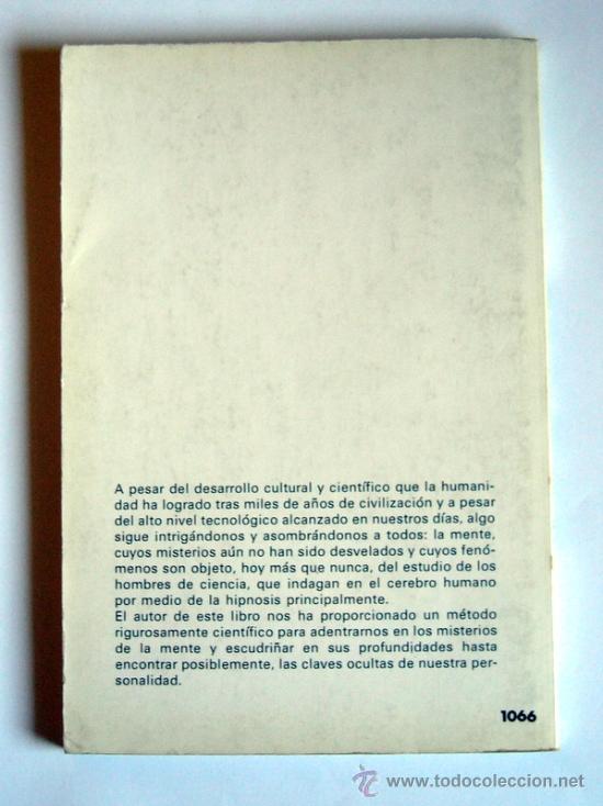 Libros de segunda mano: COMO HIPNOTIZAR - EXPERIMENTOS PRACTICOS DE HIPNOTISMO - ARMANDO ESTEVEZ - Foto 2