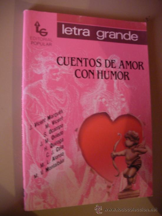 Libros de segunda mano: CUENTOS DE AMOR CON HUMOR - LETRA GRANDE - EDITORIAL POPULAR - Foto 1
