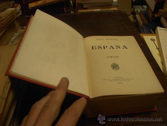 Libros de segunda mano: Guia Oficial de Espa&ntilde;a, 1918 - Foto 2