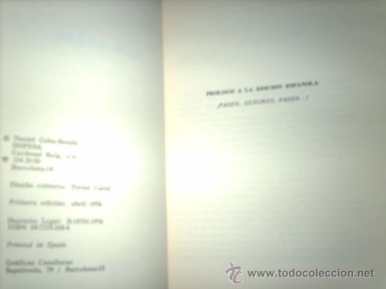 Libros de segunda mano: DANIEL COHN-BENDIT. EL GRAN BAZAR. 1976. - Foto 2