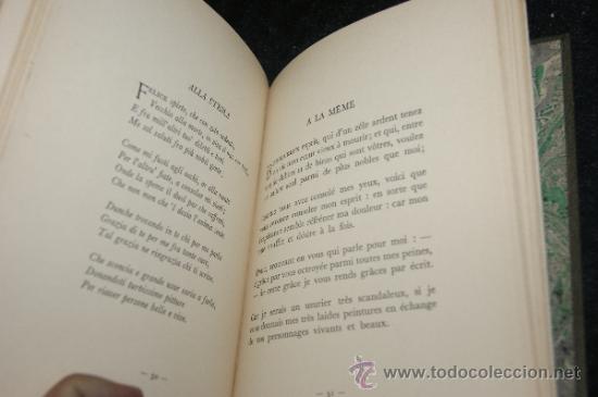 Libros de segunda mano: Libro Sonnets de Michel Angel. Numerado. Tapas de Brugalla. Original - Foto 9