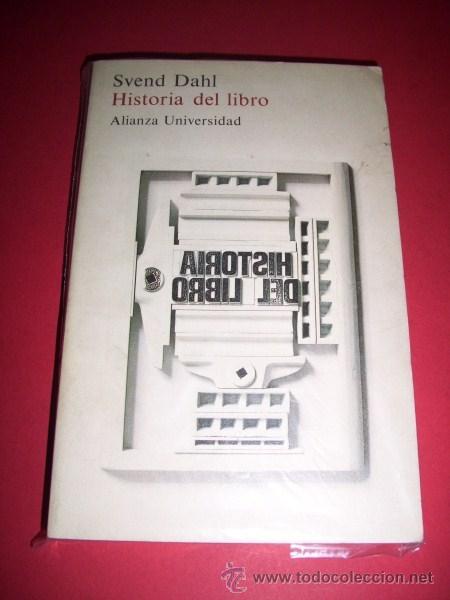 Libros de segunda mano: DAHL, Svend - Historia del libro - Foto 1