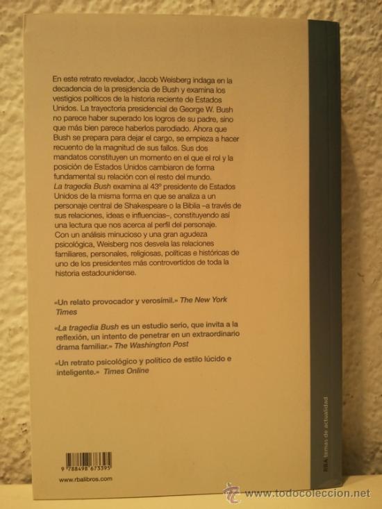Libros de segunda mano: La tragedia BUSH - Foto 3