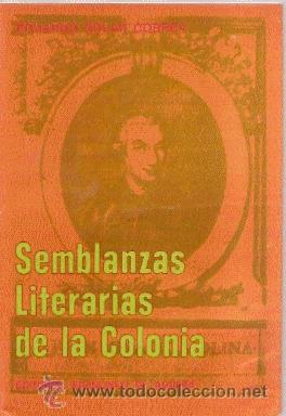Libros de segunda mano: semblanzas literarias de la colonia /// eduardo solar correa - Foto 1