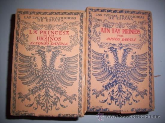 Libros de segunda mano: DANVILA, Alfonso - Las luchas fratricidas de Espa&ntilde;a - Foto 3