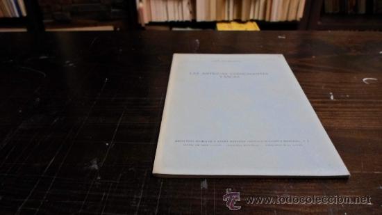 Libros de segunda mano: Luis Michelena, Las antiguas consonantes vascas - Foto 1