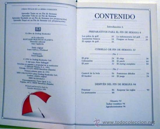 Libros de segunda mano: Indice - Foto 3
