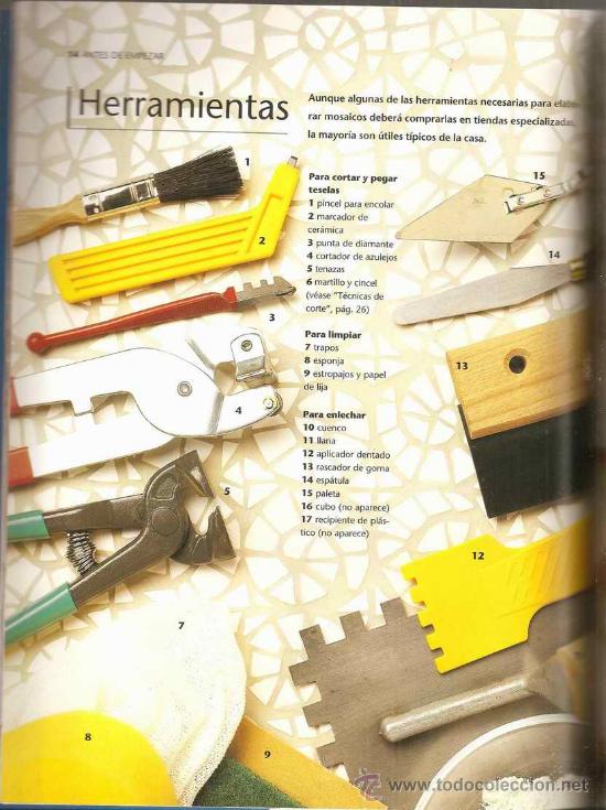 Libros de segunda mano: MOSAICOS - T&Eacute;CNICAS Y COMPOSICIONES - FRAN SOLER - Foto 3