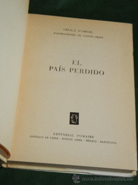 Libros de segunda mano: EL PAIS PERDIDO, Cecile dArgel - Foto 2