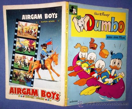 Libros de segunda mano: TEBEO DUMBO PUBLICIDAD AIRGAMBOYS AIRGAM BOYS