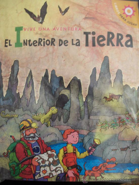 Libros de segunda mano: LIBRO PARA JUGAR - EL INTERIOR DE LA TIERRA - PRECINTADO - Foto 1
