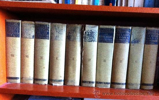 Libros de segunda mano: Historia Universal Walter Goetz 10 Tomos Espasa Calpe 1954 - Foto 1